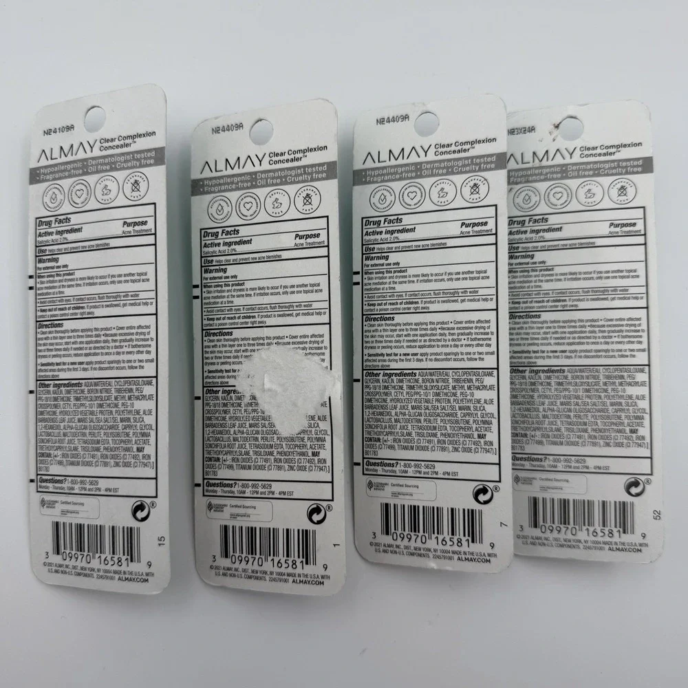 (4)‎ Almay Clear Complexion Concealer With Salicylic Acid 050 FAIR